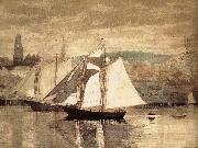 Winslow Homer, Glastre Bay Yacht